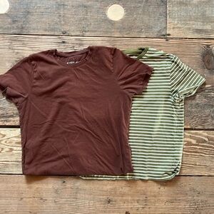 Everlane cotton tee shirt bundle